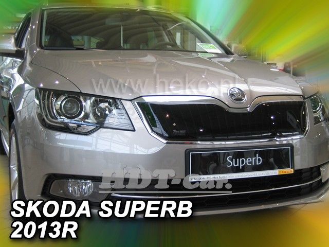 Zimní clona Škoda Superb II 4/5 Facelift 2013r =>