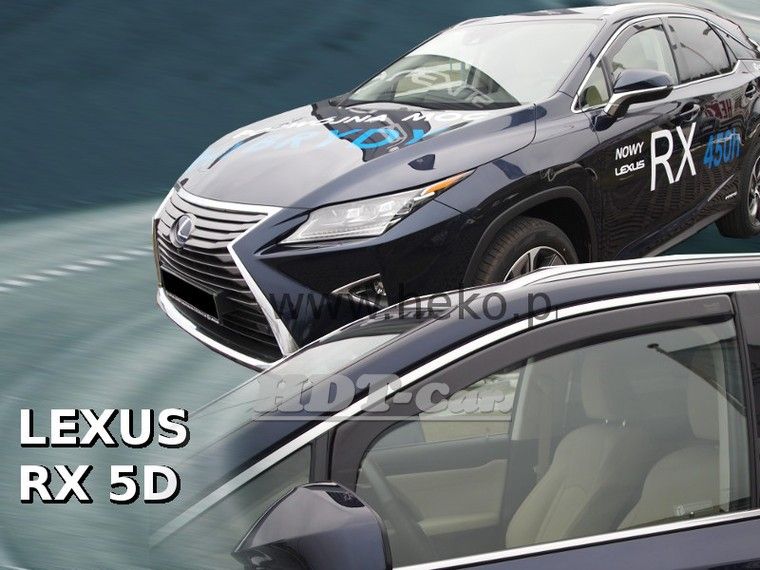 Ofuky oken Lexus RX 5D 2016r =>, přední