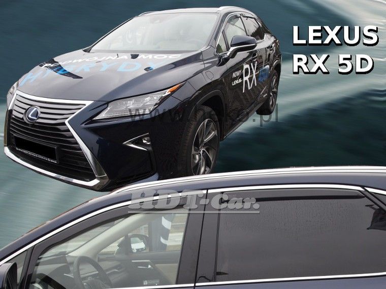 Ofuky oken Lexus RX 5D 2016r =>, přední+zadní 4ks