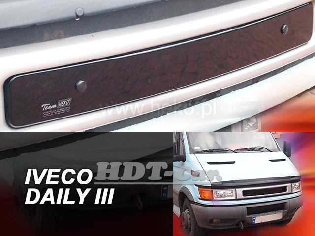 Zimní clona masky chladiče Iveco Turbo Daily 2000r =>, horní HDT