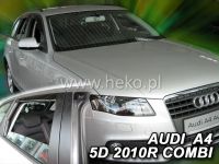 Plexi, ofuky Audi A4 5D 2009 =>, přední + zadní HDT