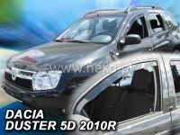 Plexi, ofuky Dacia Duster 5 dveř., od roku 2010r =>, 2ks přední HDT