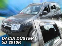 Plexi, ofuky Dacia Duster 5 dveř., od roku 2010r =>, sada 4ks, přední + zadní HDT