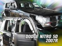 Plexi, ofuky Dodge Nitro 5D 2007 => přední + zadní HDT