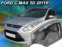 Plexi, ofuky Ford Grand C-MAX 5D 2011 =>, přední HDT