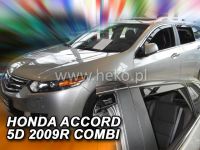 Plexi, ofuky Honda Accord 4D 2008 =>, combi přední + zadní HDT