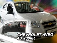Plexi, ofuky Chevrolet Aveo 4D 2006 => sedan přední + zadní HDT