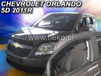 Plexi, ofuky Chevrolet Orlando 5dv., od roku 2011r =>, přední HDT