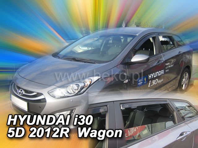 Ofuky oken Hyundai i30 5D 2012r => combi, 4 ks přední+zadní