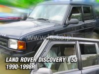 Plexi, ofuky Land Rover Discovery I 3/5D. 1990-1998, přední + zadní HDT