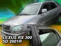 Plexi, ofuky Lexus RX300 USA, 2009 =>, přední + zadní HDT
