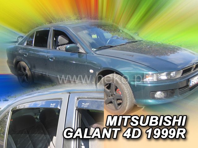 Ofuky oken Mitsubishi Galant EOA 4D 1997->2003r sedan, 4ks přední+zadní