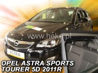 Protiprůvanové plexi, ofuky oken Opel Astra Sports Tourer IV 5D 2011r => combi, 4ks přední+zadní