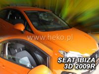 Plexi, ofuky SEAT Ibiza 3D, 2009 =>, přední HDT