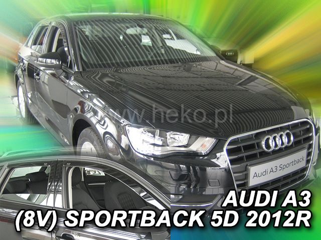 Ofuky oken Audi A3 V8 Sportback 5dv od roku 2012r, přední+zadní