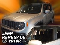 Plexi, ofuky Jeep Renegade 5D 2014r =>, 2ks přední HDT