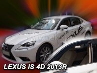 Protiprůvanové plexi, ofuky oken Lexus IS 3 4D 2013r =>, 2ks přední