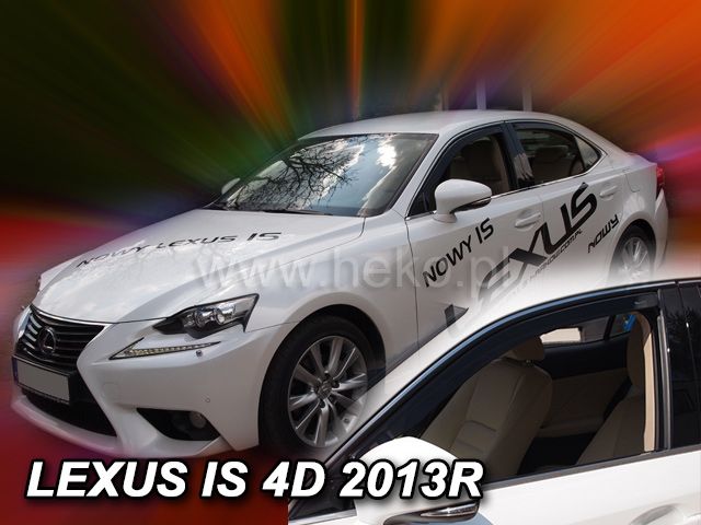Ofuky oken Lexus IS 3 4D 2013r =>, 2ks přední