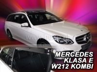 Plexi, ofuky Mercedes E W212 5D combi 2009r =>, 4ks prední+zadní HDT
