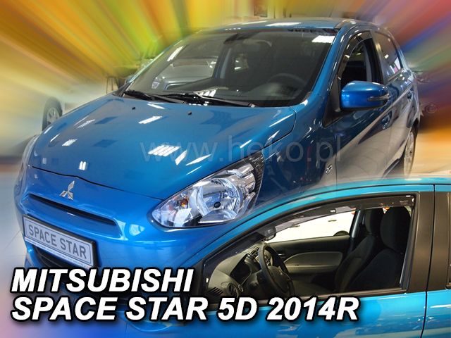Ofuky oken Mitsubishi Space Star 5D 2014r =>, 2ks přední