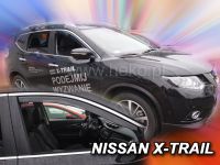 Plexi, ofuky Nissan X-Trail III 5D 2013r =>, 2ks prední HDT
