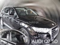 Plexi, ofuky Audi Q7 II 5D 15R =>, přední + zadní HDT
