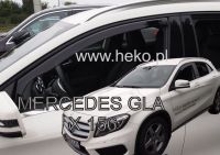 Protiprůvanové plexi, ofuky oken Mercedes GLA X156 5D 2014r =>, 2ks přední HDT