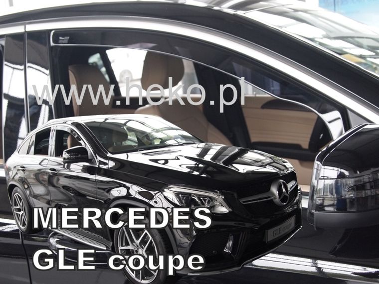 Ofuky oken Mercedes GLE C292 5D 2016r => coupe, 2ks přední