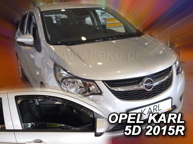 Ofuky oken Opel Karl 5D 2015r =>, 2ks přední