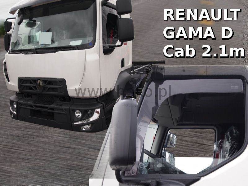 Ofuky oken Renault Gama D Cab 2,0 2014r =>, 2ks přední