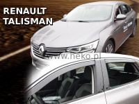 Plexi, ofuky bočních skel Renault Talisman 4D 2016r =>, sada 4ks přední + zadní HDT
