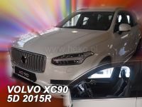 Protiprůvanové plexi, ofuky oken Volvo XC90 5D 2015r =>, 2ks přední