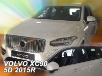 Protiprůvanové plexi, ofuky oken Volvo XC90 5D 2015r =>, 4ks přední+zadní