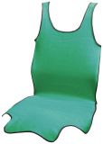 Potah sedadla TRIKO SOFT přední 1ks zelená 100% polyester 
