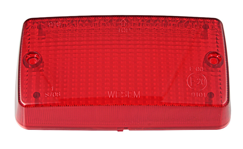 Náhradní sklíčko červené k mlhovce, A29133.C WESEM