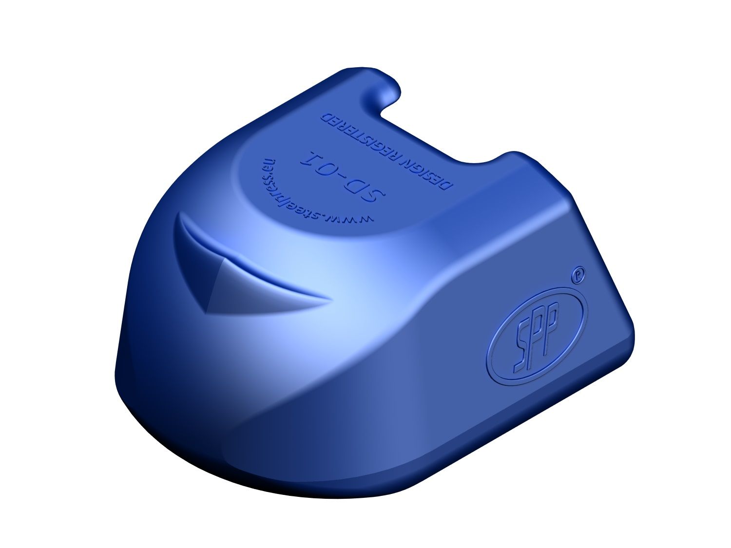 Kryt závěsného zařízení - modrý SD-01B STEELPRESS