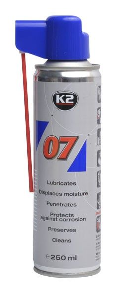 K2 07 250 ml - mazivo ve spreji , E0725 K2 (Poland)