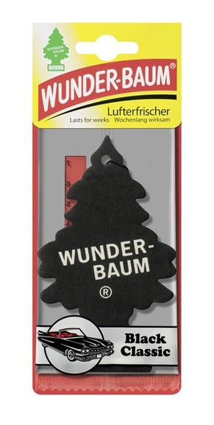 Osvěžovač WUNDER BAUM - BLACK CLASSIC WUNDER-BAUM