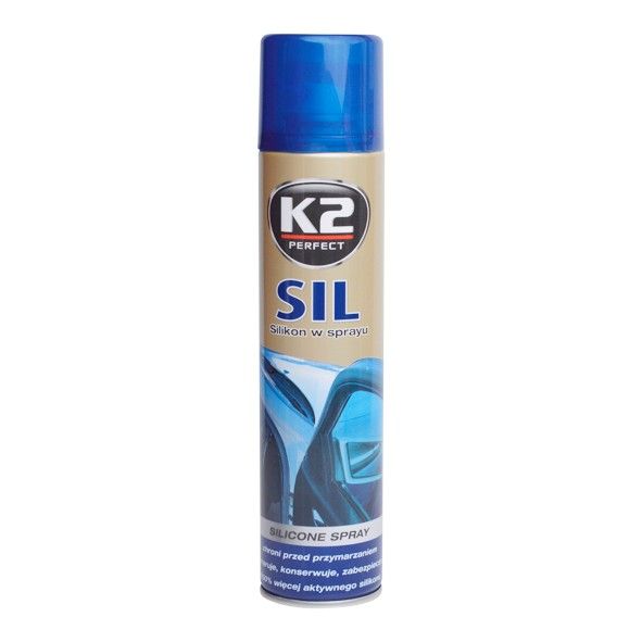 Silikónový olej profesionální produkt pro údržbu předmětů z pryže a plastů 300ml K2 (Poland)