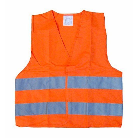 Výstražná reflexní vesta dětská oranžová, 01513 COMPASS