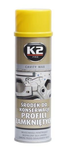 K2 CAVITY WAX 500 ml - prostředek na bázi vosku pro ochranu dutin, L330 K2 (Poland)