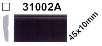 Samolepící lišta černá, 5m, 45x10mm, 31002A/5