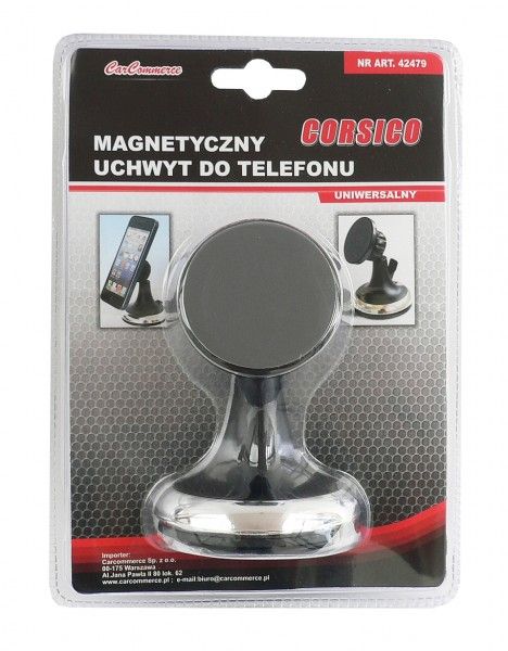 Magnetický držák mobilu s přísavkou na sklo, 42479 CARCOMMERCE (POLAND)