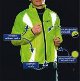 Reflexní bunda víceúčelová je vhodná pro jízdu na kole, běh, do auta, vel M (40) Compass