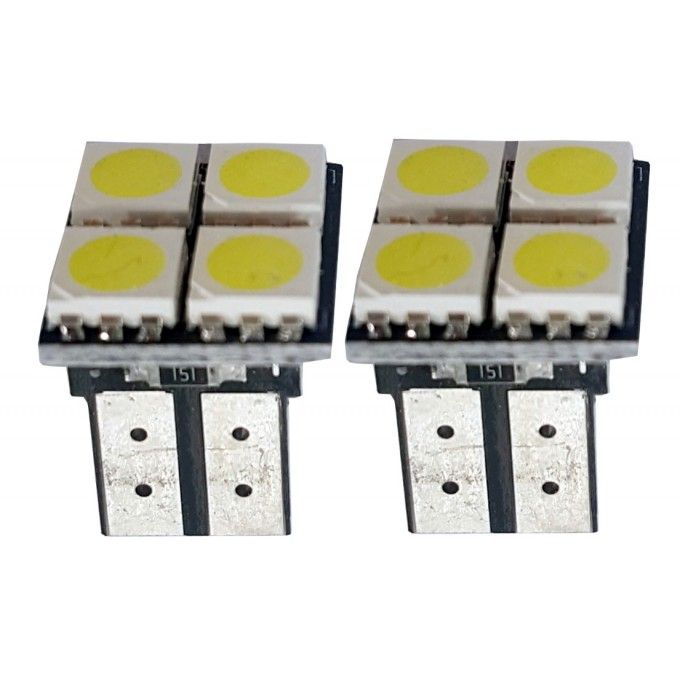 Parkovací LED žárovka T10W2,1x9,5D bílé 12V CAN-BUS