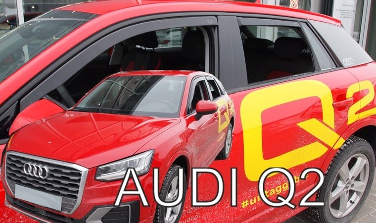 Ofuky oken Audi Q2 5D 16R (+zadní)