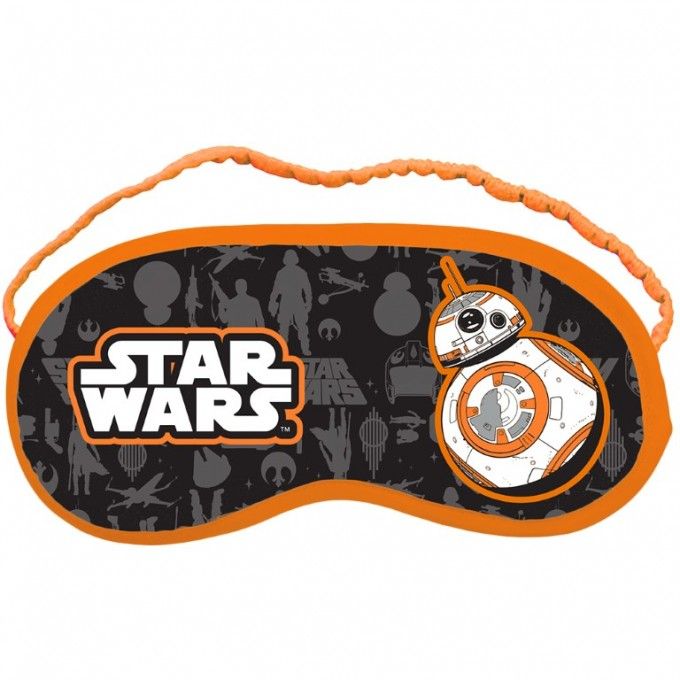 Maska na spaní dětská Star Wars BB-8 13 x 13 cm Disney