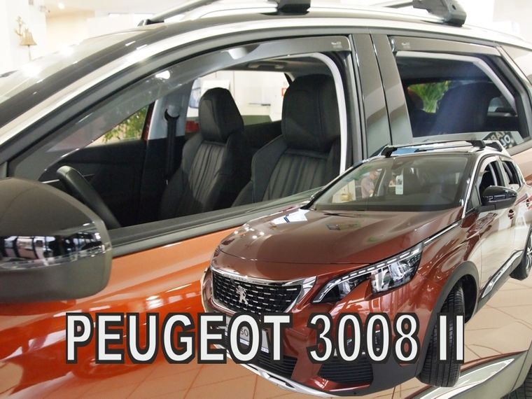 Ofuky oken Peugeot 3008 5D 17R (+zadní)