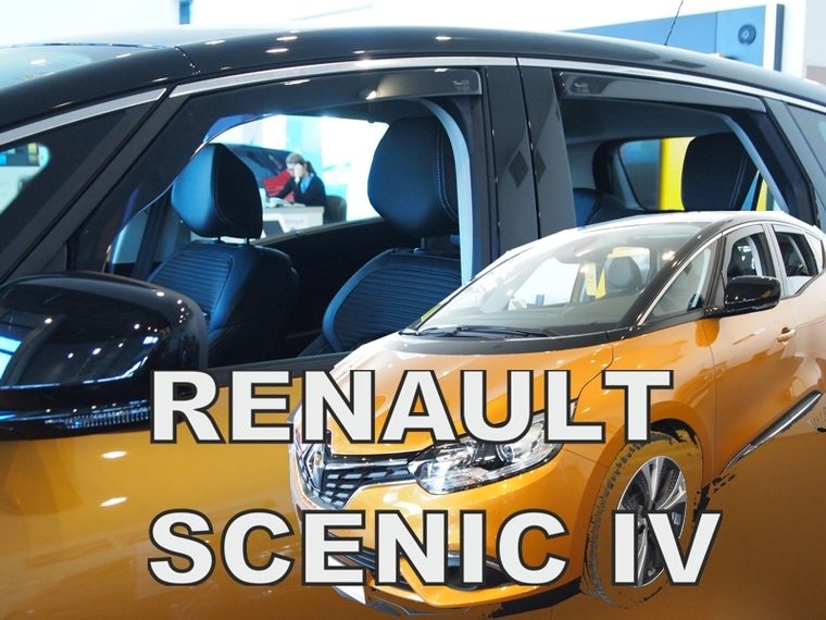 Ofuky oken Renault Scenic 5D 17R (+zadní)