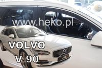 Protiprůvanové plexi, ofuky oken Volvo V90 5D 2016r =>, 4ks přední+zadní